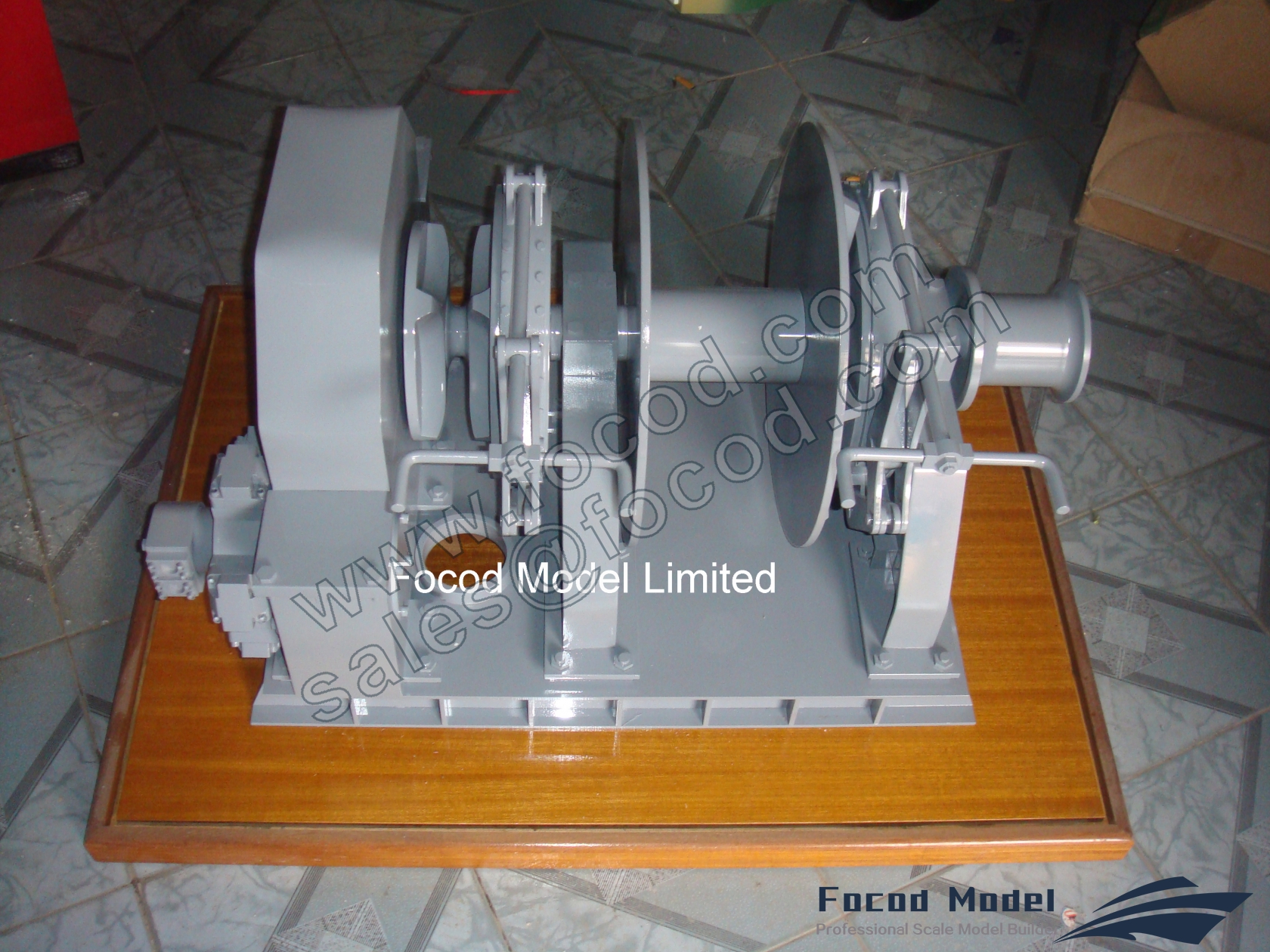 custom made model of Industrial Equipment